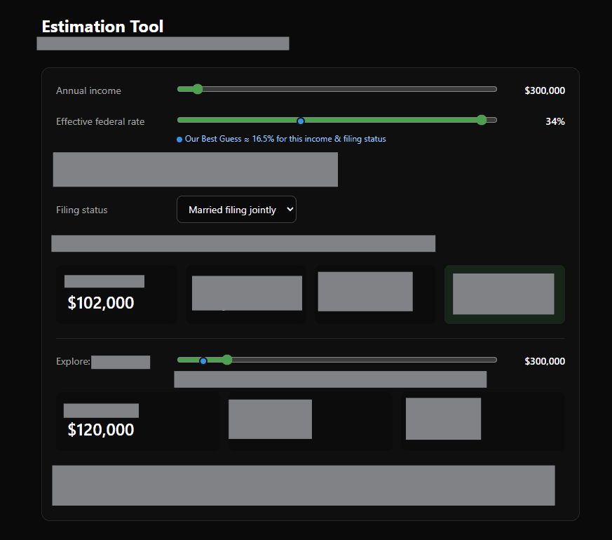 A solar purchase and tax-credit estimation tool built by DewQTech
